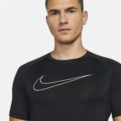 nike pro tshirt schwarz|Nike Pro Men's Training Top .